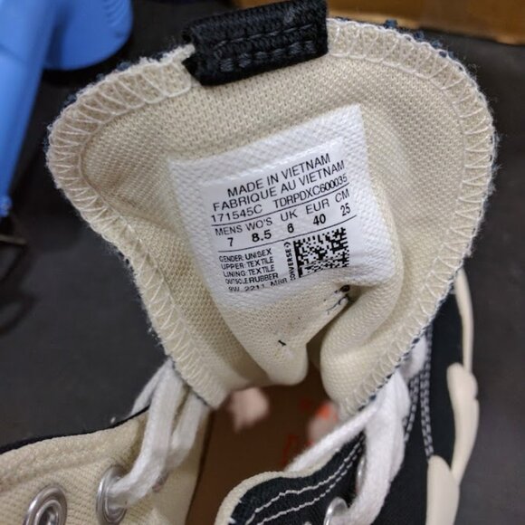 Converse Run Star Motion Hi Black Gum Honey Men Sneaker Boots - Picture 2 of 2